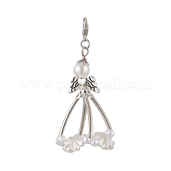 5 шт. подвеска из искусственного жемчуга из АБС-пластика HJEW-JM03632