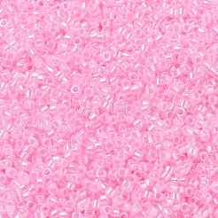 MIYUKIデリカビーズ  シリンダー  日本製シードビーズ  11/0  （db0245)綿あめピンクセイロン  1.3x1.6mm  穴：0.8mm  約2000PCS /ボトル  10 G /ボトル&nbsp;SEED-JP0008-DB0245