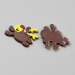 Рождественские силиконовые кабошоны SIL-WH0018-32A