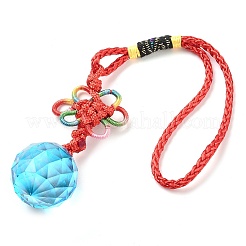 Стеклянные круглые шары подвесные украшения&nbsp;LS-HJEW-Z006-01A