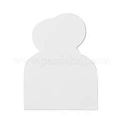 100шт милые бумажные резинки для волос дисплей карты CDIS-C003-01