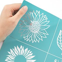 Самоклеящийся трафарет для шелкографии&nbsp;DIY-WH0173-021-T