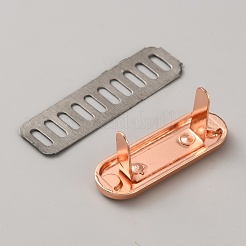 Etiquetas de aleación de cristal con rhinestone hechas a mano&nbsp;FIND-WH0173-534B-RG