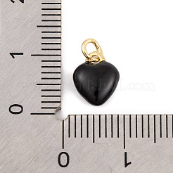 Подвески из латуни с эмалью в стойку KK-P269-10G-04