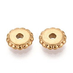 Дисковые бусины из нержавеющей стали 304&nbsp;STAS-P319-14C-G