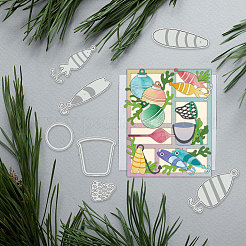 Трафареты для резки углеродистой стали на тему рыбалки DIY-WH0309-1488