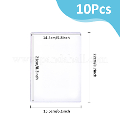 Portatarjetas de identificación de plástico PVC A5&nbsp;AJEW-WH0083-70A