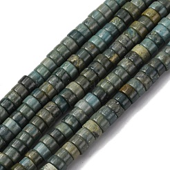 Нити бусин из натурального нефрита шушан G-L624-I09-2x4mm