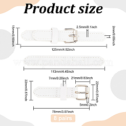 Кожаные пришивные пряжки FIND-FG0002-28B