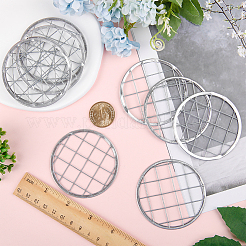 15 шт. вставка для крышки-лягушки из жести с квадратными сетками FIND-GF0004-88