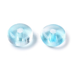 Гальванопокрытие прозрачные цвета радуги стеклянные бусины SEED-T007-03B