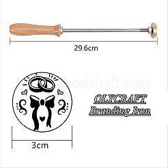 Штамповка тиснение пайка латунь со штампом AJEW-WH0113-15-110