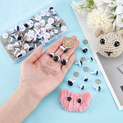 80 Set mit 4 Stilen Harzaugen-Accessoires mit Puppenaugen-Besatz&nbsp;DIY-PH0029-65