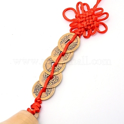 Полиэфирные украшения кисточкой подвесные&nbsp;HJEW-WH0006-46