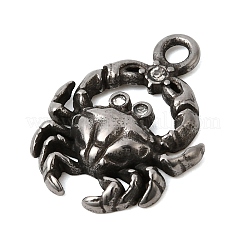 Подвески из нержавеющей стали 304 со стразами&nbsp;STAS-B128-26AS