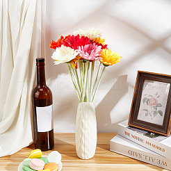 15 шт. 5-х цветная ткань и флокированный искусственный цветок хризантемы&nbsp;FIND-WR0001-79