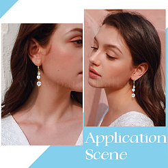 1000шт 4 стиля прозрачные акриловые бусины MACR-PA0001-02