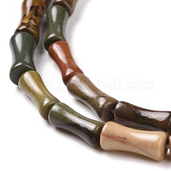 Натуральный камень пикассо / нити из бисера пикассо G-P475-04