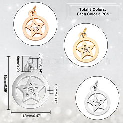 9 шт. 3 цвета&nbsp;STAS-DC0009-36