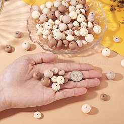 120 шт. 4 цвета 3 стиля рондель силиконовые фокусные бусины&nbsp;SIL-TA0002-81B