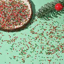 4 цвет 15/0 рождественских круглых бисера Toho&nbsp;SEED-X0058-30