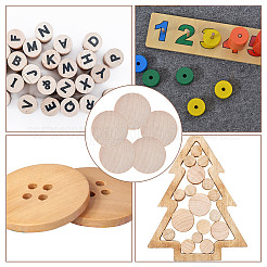 Неокрашенные деревянные кабошоны WOOD-DR0001-06A