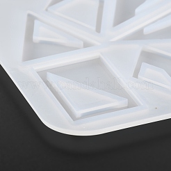 Силиконовые Молды с геометрией ромб и треугольник&nbsp;DIY-P019-02