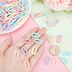 140 шт. 7-х цветное акриловое U-образное открытое звено SACR-PH0001-04