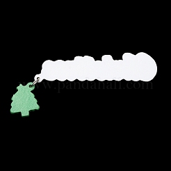 Кабошоны из непрозрачной смолы с рождественской тематикой CRES-D011-01I