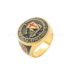 Legierung Emaille Fingerringe&nbsp;WG00E19-03