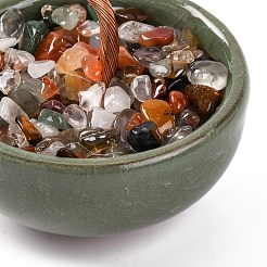 Елочные украшения из натуральной стружки сердолика DJEW-M012-02L