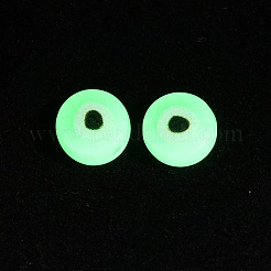 Светящиеся непрозрачные акриловые бусины LACR-D301-02