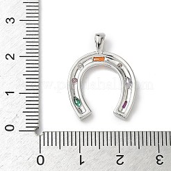 Латунные микро проложить кубического циркония подвески&nbsp;KK-I371-20P