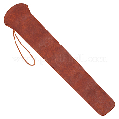1 x Faltfächerhülle aus Kunstleder&nbsp;AJEW-CY0002-31