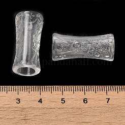 Прозрачного акрилового Европейский бисером TACR-G048-08