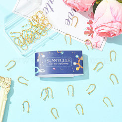 40 шт. долговечная латунная швенза с покрытием KK-SC0006-50