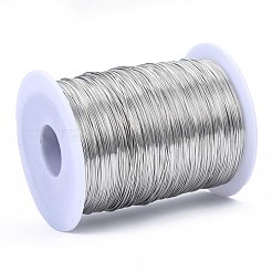 Fil de bijoux en cuivre rond&nbsp;CWIR-S003-0.6mm-02