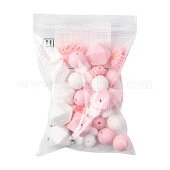 30шт пищевые экологически чистые силиконовые бусины&nbsp;SIL-FS0001-26B