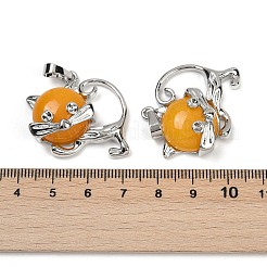 Кулоны с котятами из натуральных и синтетических камней&nbsp;G-J386-C17