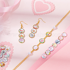 1 пакетик стеклянных кабошонов GGLA-PH0001-41A