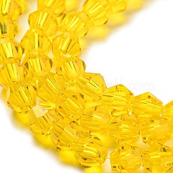 Прозрачные стеклянные бусины EGLA-A039-T3mm-D22