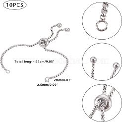 Изготовление регулируемого браслета из нержавеющей стали 304 STAS-UN0003-18P