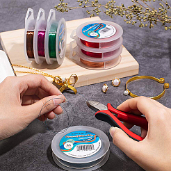 Круглая медная проволока для изготовления ювелирных изделий&nbsp;CWIR-BC0001-0.3mm-03C