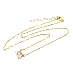 Collane con catena a maglia fine&nbsp;KK-CBAB173-05G-12