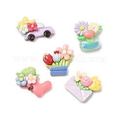 Кабошон из непрозрачной смолы&nbsp;CRES-I050-01