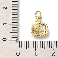 Стойки обшивки латунь микро проложить кубическую прелесть диоксида циркония KK-I720-13G