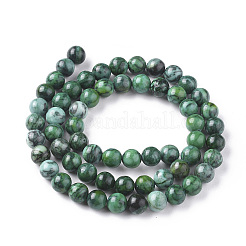 Натуральный камень карта пикассо яшма бусины нити X-G-F668-29-6mm