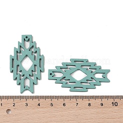 Подвески из окрашенного дерева тополя&nbsp;WOOD-S060-01A