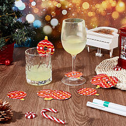 Бумажные подвески для бокалов для вина FIND-WH0436-28A