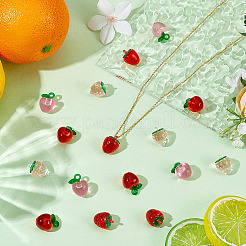 36шт 4 стиля прозрачные акриловые подвески&nbsp;OACR-ME0001-27